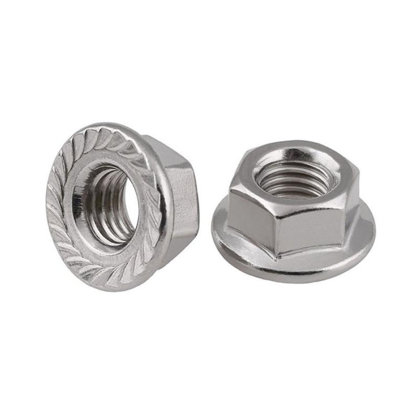 Tech-Krep Гайка DIN6923 шестигранная оцинк. С фланцем  М6 (40 шт) - пакет 141608