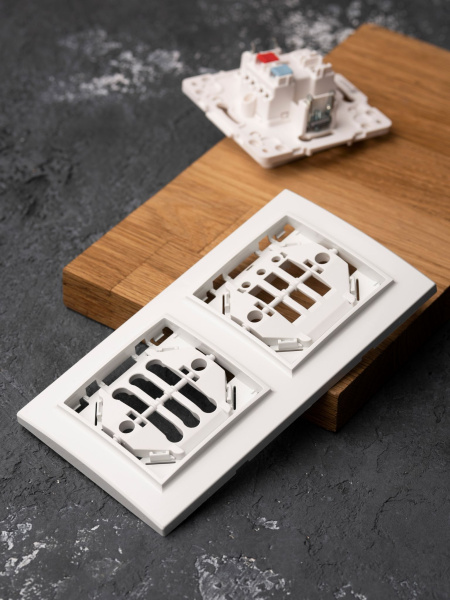 Купить EKF Basic Минск Белый Рамка 2-ая горизонтальная