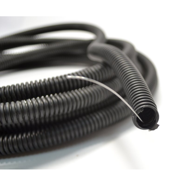 Купить IEK ELASTA Труба гофр.ПНД d 20 с зондом (50 м) черный