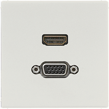 JUNG HDMI / VGA, светло-серый MALS1173LG