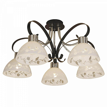 Citilux CL154151 Фуга Венге+Хром Светильник Люстра