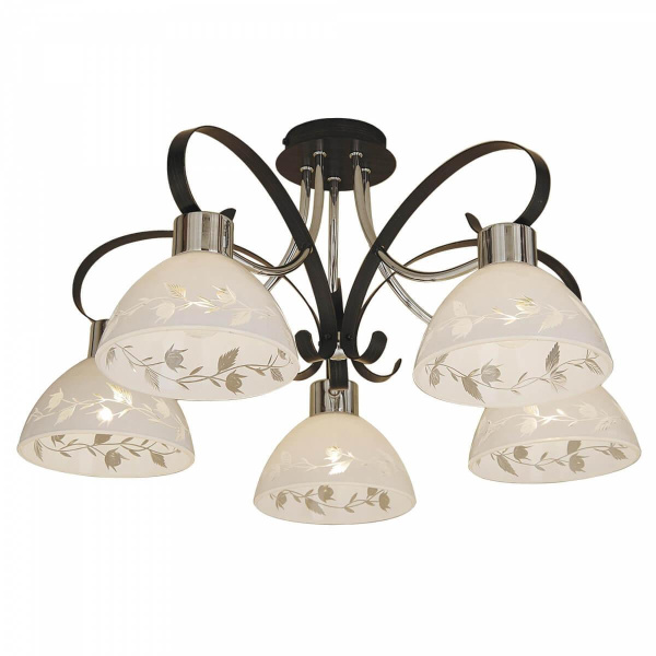 Citilux CL154151 Фуга Венге+Хром Светильник Люстра