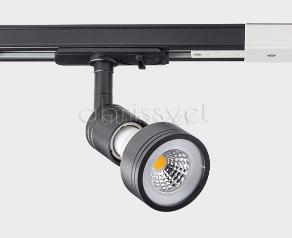 ITALLINE 8126 black GU10 светильник для однофазной шины