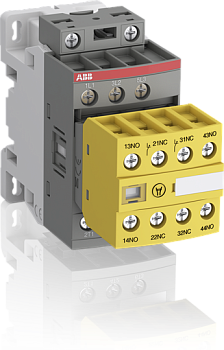 ABB Контактор AFS09-30-22-11 для систем безопасности, с универсальной катушкой управления 24-60В AC / 20-60В DC 1SBL137082R1122