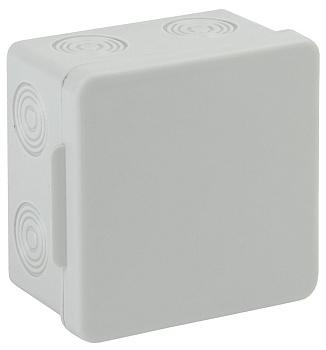 ЭРА KOR-80-80-50-7 Коробка распаячная открытой установки КОР 80х80х50мм без гермовводов 7 вх. IP54