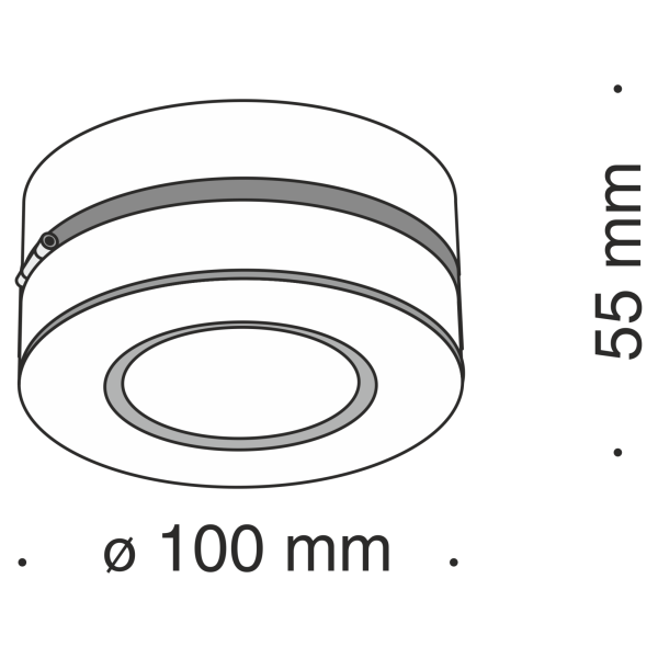 Maytoni Technical Alivar Белый Потолочный светильник LED 12W 860Лм C022CL-L12W Купить Maytoni Technical Alivar Белый Потолочный светильник LED 12W 860Лм C022CL-L12W