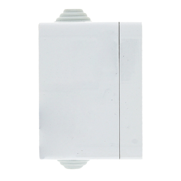 Купить EKF PROxima Прага Розетка 1-местная 10А без заземления IP44 белая