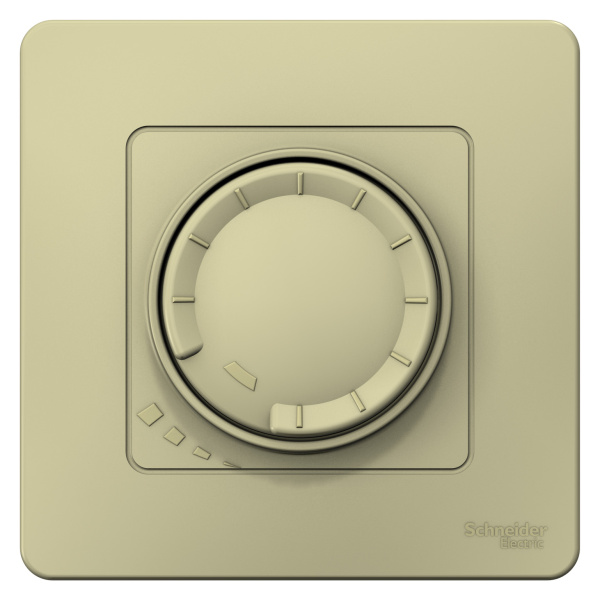 Купить Systeme Electric Blanca внутр Беж Светорегулятор (диммер) поворотно-нажимной универсальный, 400Вт