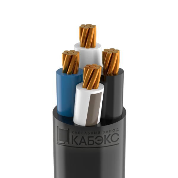 Кабель силовой с ПВХ изоляцией ВВГнг(А) -LSLTx 4х16 мк(N)-1 Кабэкс ТХМ00381924
