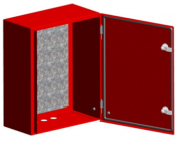 EKF PROxima Щит с монтажной панелью ЩМПг- 50.40.22 (ЩРНМ-2) RAL 3001 IP54