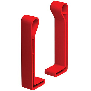 DKC Комплект торцевых заглушек, правая + левая, H 100, полиэтилен RAL3020