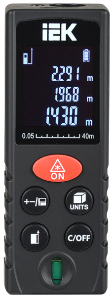 IEK Дальномер лазерный DM40 Professional TIR21-3-040