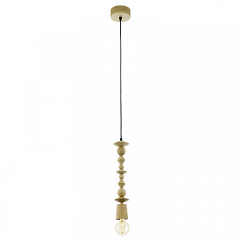 Eglo 49369 Подвес AVOLTRI, 1x60W (E27), Ø80, дерево, дуб