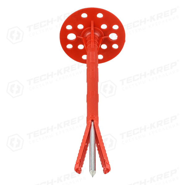 Tech-Krep Дюбель для теплоизоляции с мет. гвоздём 10х180 (50 шт) - пакет 102050