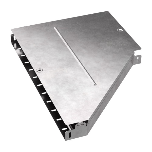 Промрукав Переходник левый с крышкой Стандарт 600х300х50 PR16.0700