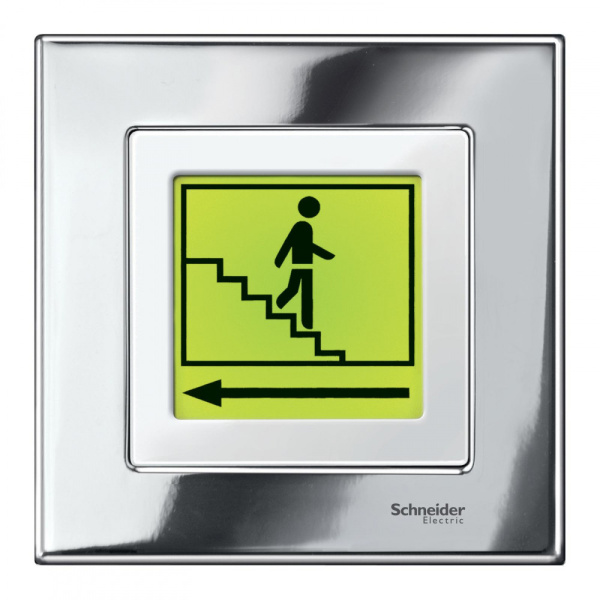 Купить SE Merten SM M-Elegance Хром Рамка 1-ая MTN403139