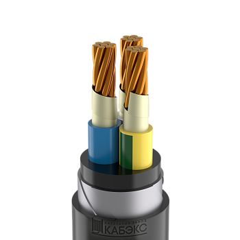 Кабель силовой бронированный ВБШвнг(А) -FRLSLTx 3х25 мк(N,PE)-1 Кабэкс ТХМ00382002