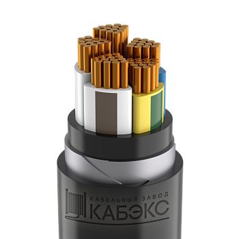 Кабель силовой бронированный ВБШвнг(А) -LS-ХЛ 5х185 мс(N,PE)-1 Кабэкс ТХМ00386517