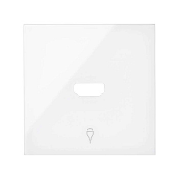 Simon 100 Белый глянец Накладка розетки HDMI 10001094-130