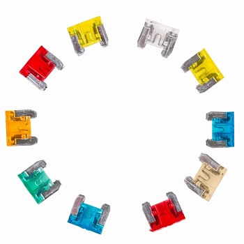 Набор автомобильных предохранителей микро "Korea" Rexant 80-7125