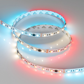 Arlight Лента DMX-B60-10mm 24V RGBW-PX6 (18 W/m, IP20, 5060, 5m) (бегущий огонь) 033449