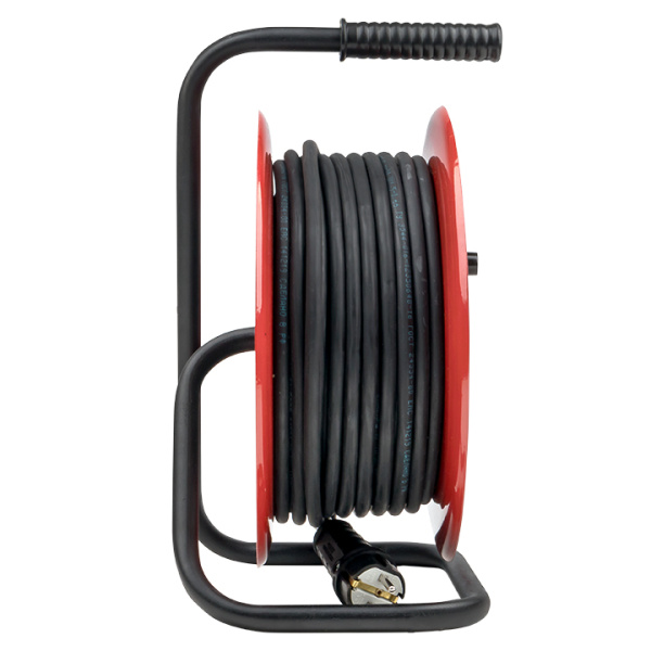 Купить EKF PROxima Удлинитель на катушке "Гефест 2.0" 4 гнезда 30м с заземлением и предохранителем КГ 3*1,5 16А/3,5кВт