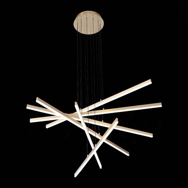 Купить ST Luce SL394.223.06 Светильник подвесной Матовое золото/Белый LED 6*16,6W 4000K