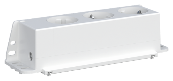 ABB Розетка тройная ZE227 2CPX061211R9999