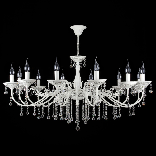 Maytoni Elegant Bellona Белый Люстра 12xE14 60W ARM386-12-W Купить Maytoni Elegant Bellona Белый Люстра 12xE14 60W ARM386-12-W