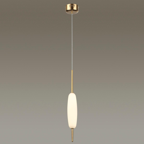 Купить Odeon Light 4792/12L PENDANT ODL21 008 бронзовый/белый Подвес LED 12W SPINDLE