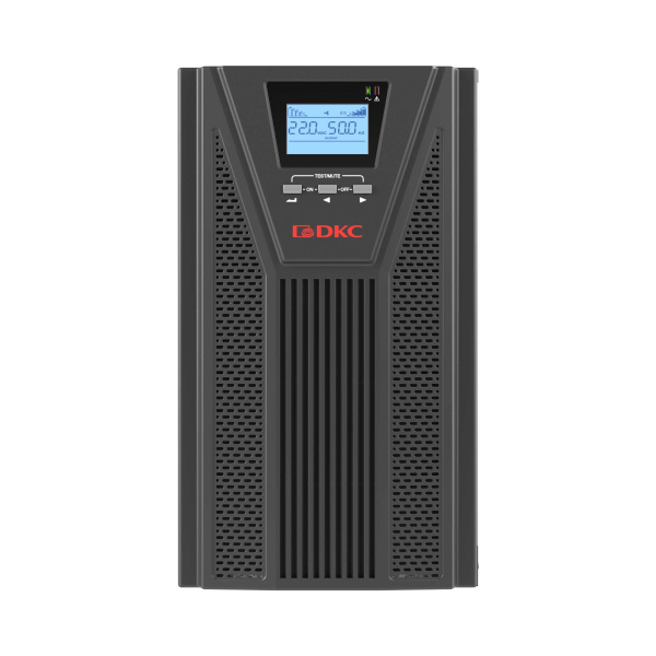 Купить DKC Онлайн ИБП ДКС серии Small Tower, 2000 ВА/1800 Вт, 1/1, 4xSchuko, EPO, USB, RS-232, RJ45, без АКБ, 7 Ач