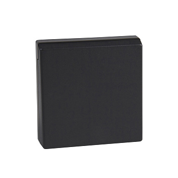 SE Merten SM Антрацит Центральная плата с крышкой для механизма розетки SCHUKO с защитными шторками MTN2340-0414