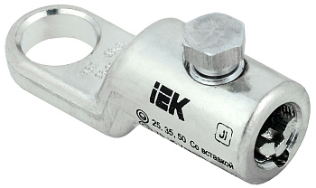 IEK Наконечник болтовой луженый НБЛ 25-95-16/1 35кВ