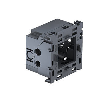 OBO Bettermann Коробка монтажная одинарная Modul45 71GD8-2 71x76x51 мм, полиамид, серый 6288569