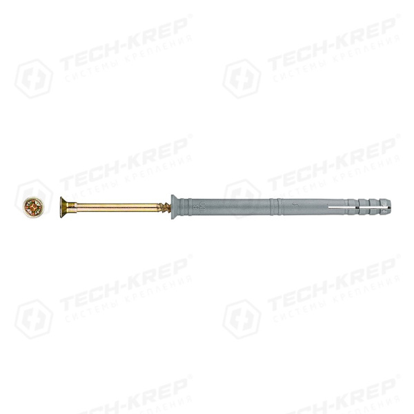Tech-Krep Дюбель-гвоздь SM-L 8х100 (100шт) - коробка накл. 117983