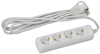 ЭРА UX-4e-3m Удлинитель с заземлением, 3х0,75мм2, ПВС, 4гн, 3м