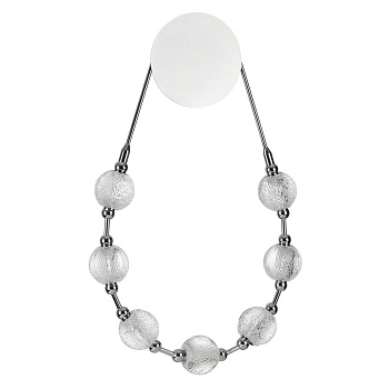 Odeon Light 5007/25WL L-VISION ODL23 421 хром/прозрачный/металл/акрил Бра LED 25W 4000K 1555Лм CRYSTAL