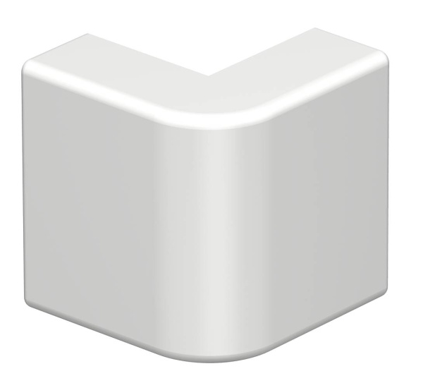 OBO Bettermann Угол внешний кабель-канала WDK 10x30 мм, ПВХ белый 6154425