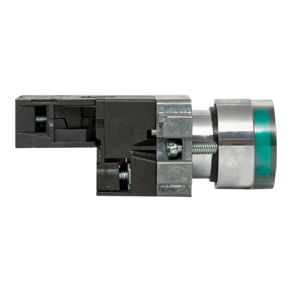 Купить EKF PROxima Кнопка BA31 с подстветкой 230В зеленая NO IP65