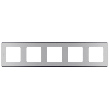 Legrand INSPIRIA Алюминий Рамка - 5 постов 673972