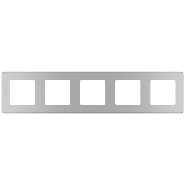 Legrand INSPIRIA Алюминий Рамка - 5 постов 673972