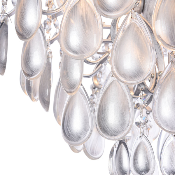 Купить Freya Classic Chabrol Серебро Люстра E14 40W FR2302CL-04S