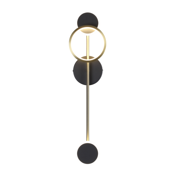 Купить Odeon Light 4321/16WL MIDCENT ODL22 123 металл/черный с бронзой Настенный светильник IP20 LED 12W 555Лм 3000K DENZEL