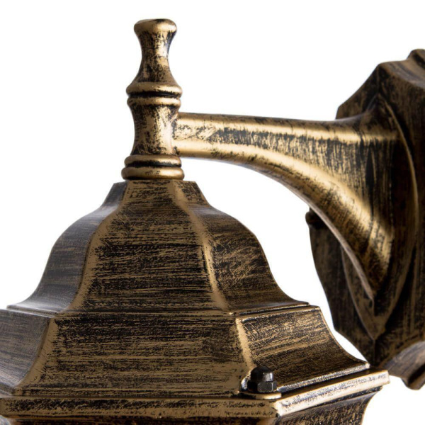 Купить Arte Lamp Pegasus Коричневый/Прозрачный Светильник уличный настенный 1x60W 1xE27 A3152AL-1BN