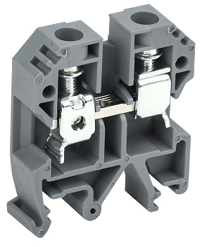 IEK Клемма винтовая КВИ-10мм2 серая