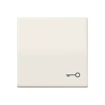 JUNG Слоновая кость Клавиша с "замок" AS591T