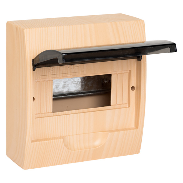 Купить EKF PROxima Щит распределительный навесной ЩРН-П- 8 светлое дерево IP41