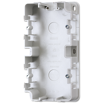 JUNG AS 500 Монтажный корпус для накладных коробок 2-й 582A