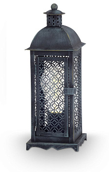 Eglo Лампа настольная WINSHAM, 1x60W (E27), 120х120, H330, сталь, патина, медно-коричневый 49285