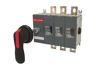 TDM Рубильник ВНК-37-2 3П 400А с выносной фронтальной ручкой управления и переходником 185 мм SQ0744-0205